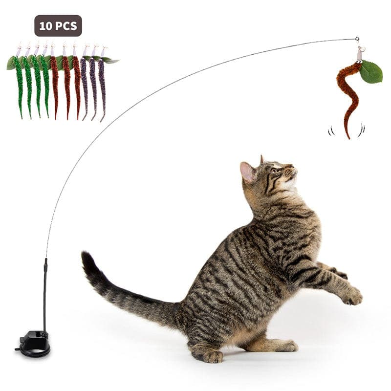 Replacement Worms (for Interactive Bird Simulation Cat Toy Set