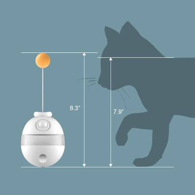 Interactive Treat Dispensing Cat Toy