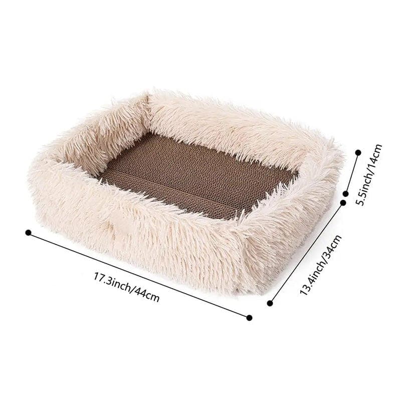 Leos paw 2-in-1 Scratching Cat Bed