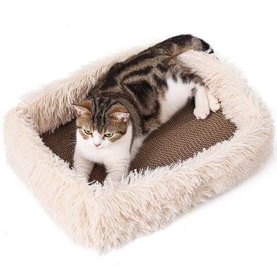 Leos paw 2-in-1 Scratching Cat Bed
