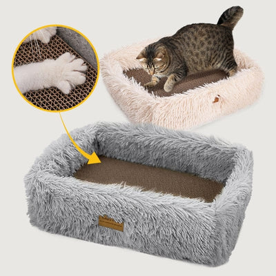 Leos paw 2-in-1 Scratching Cat Bed