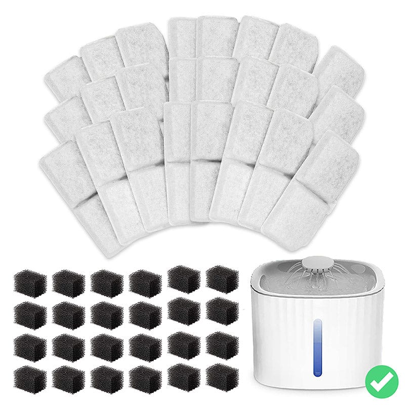 Leos paw 24-pack Cat Water Fountain Replacement Filters