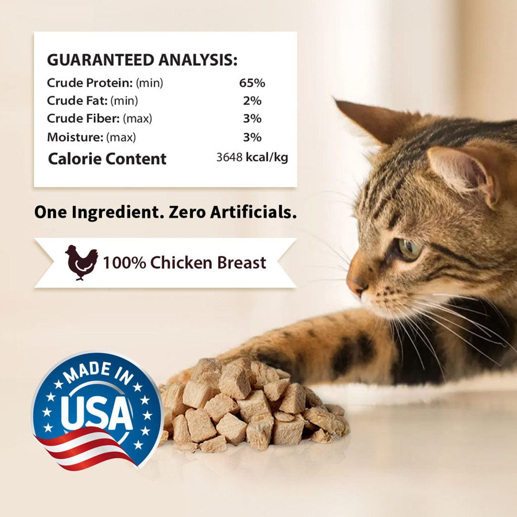 Leos paw 4 oz Freeze Dried Chicken Treats