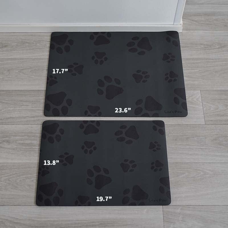 Leos paw Absorbent Pet Feeding Mat