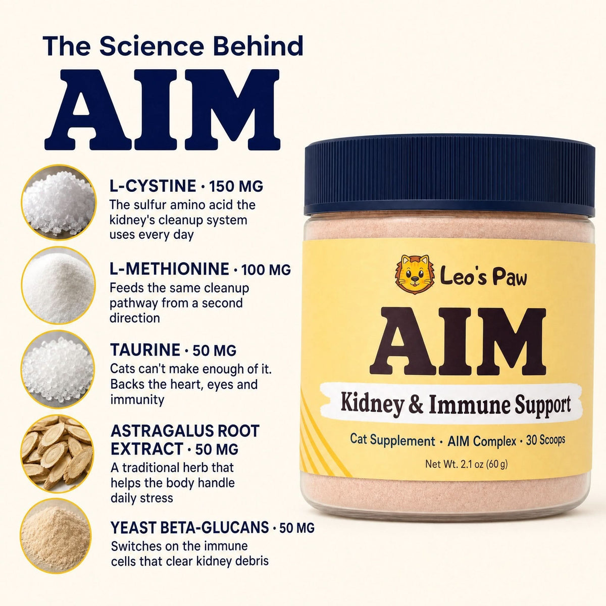 Leos paw AIM Kidney & Immune Support