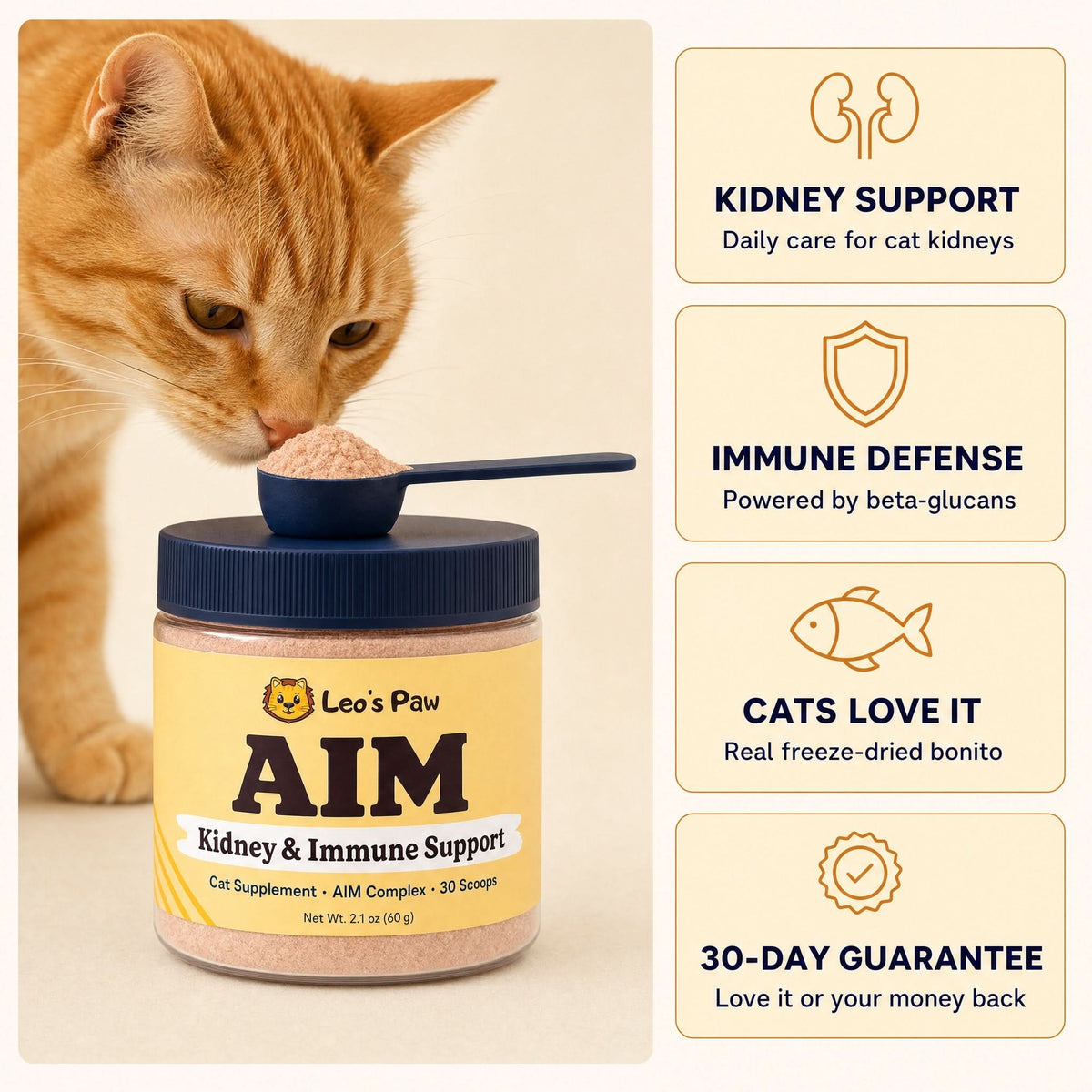 Leos paw AIM Kidney & Immune Support