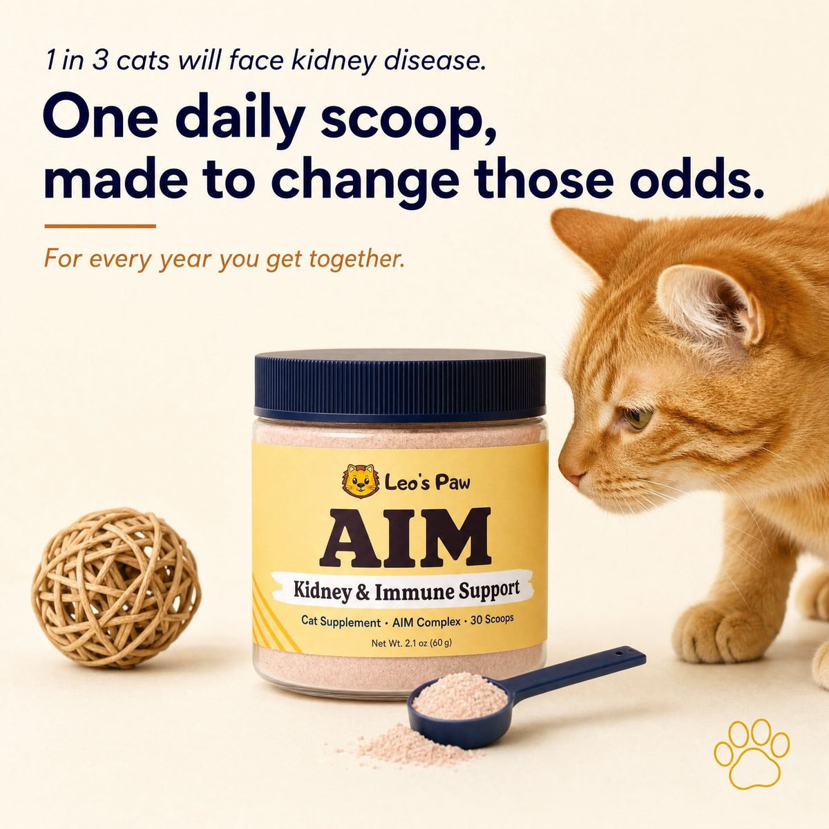 Leos paw AIM Kidney & Immune Support