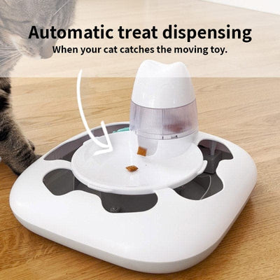 Leos paw Automatic Treat Dispensing Cat Toy (New 2023)