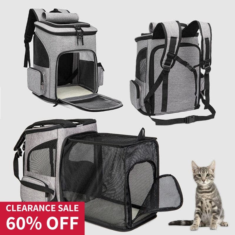 Leos paw Expandable Cat Carrier Backpack