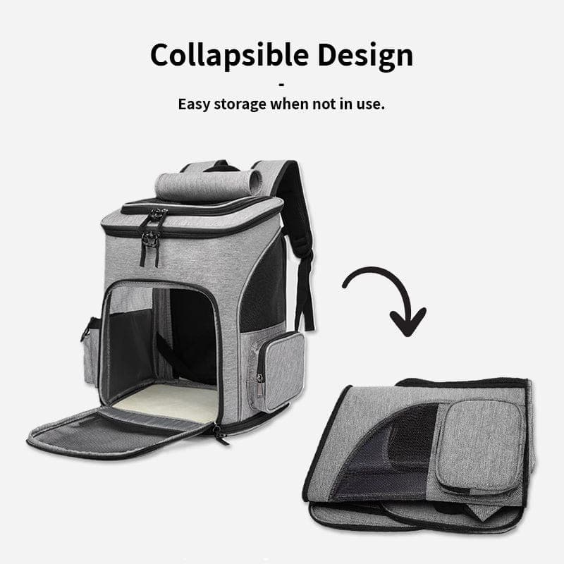 Leos paw Expandable Cat Carrier Backpack