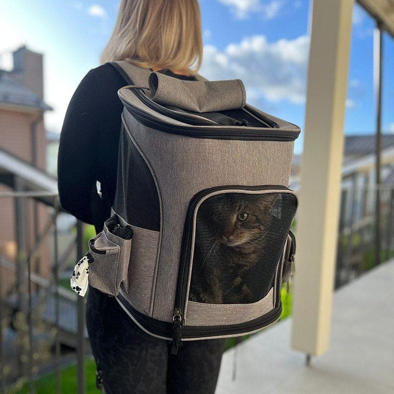 Leos paw Expandable Cat Carrier Backpack