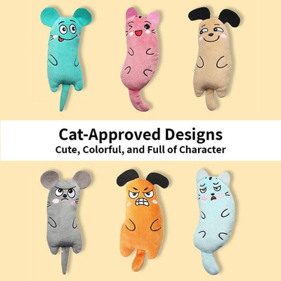 Leos paw Meow Mates™ 6-Piece Catnip Companion & Play Pack