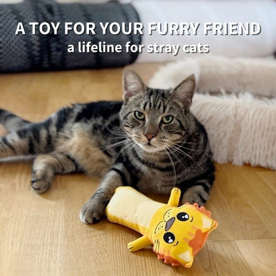 Leos paw Mini Meow™ Plush Catnip Toy