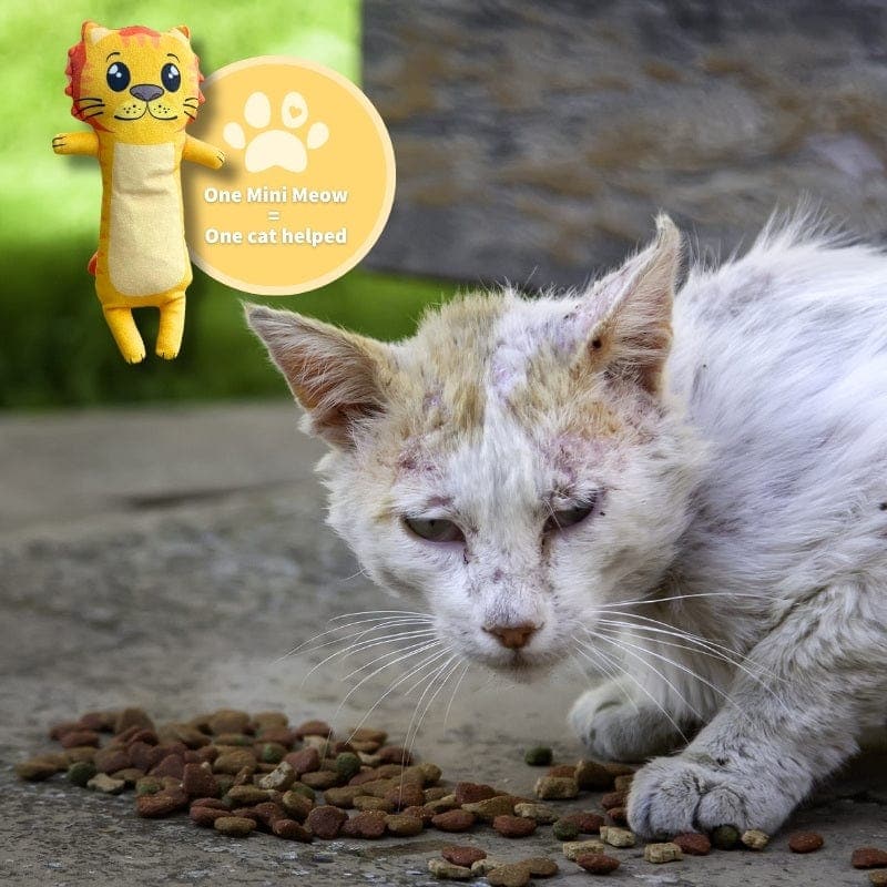 Leos paw Mini Meow™ Plush Catnip Toy