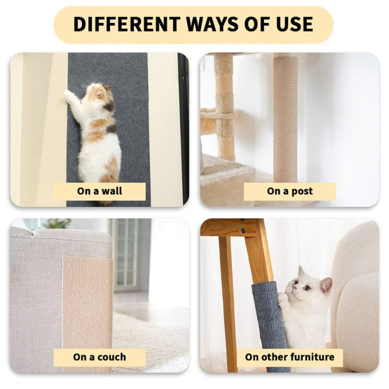 Multifunctional Cat Scratching Carpet – Leos paw
