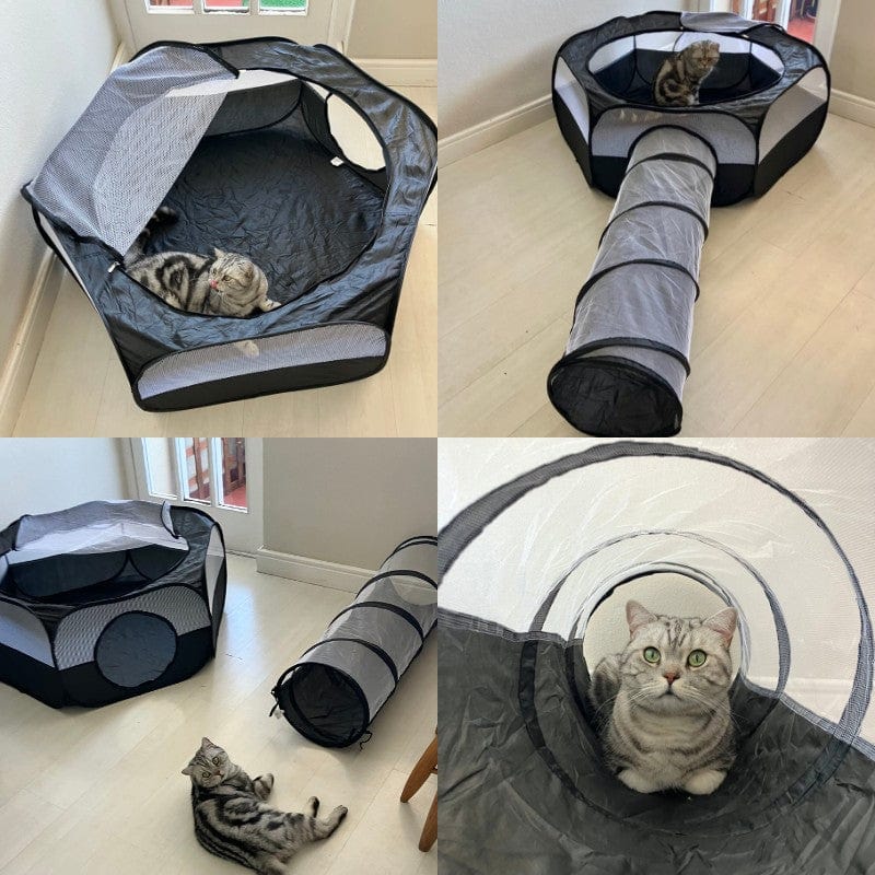 Leos paw Playpen Cat Tunnel