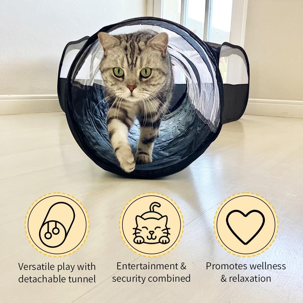 Leos paw Playpen Cat Tunnel