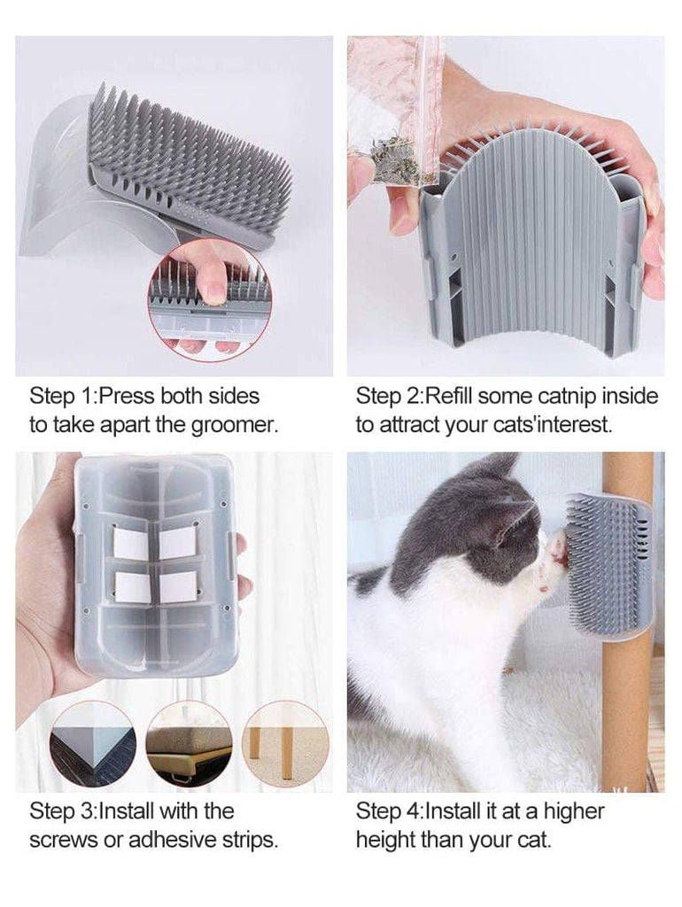 Leos paw Cat Corner Self Groomer