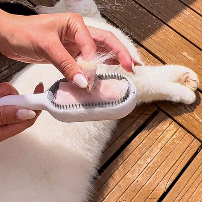 Leos paw Cat Hair Removal Massaging Brush