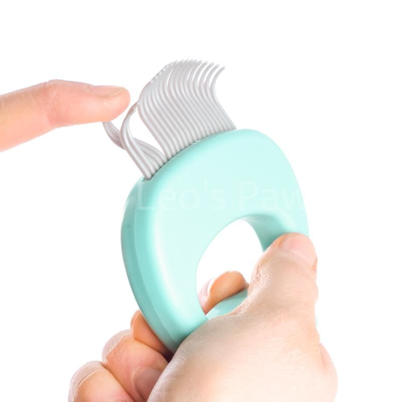Cat Shell Comb Cat Hair Removal Massaging Shell Comb – Leos paw