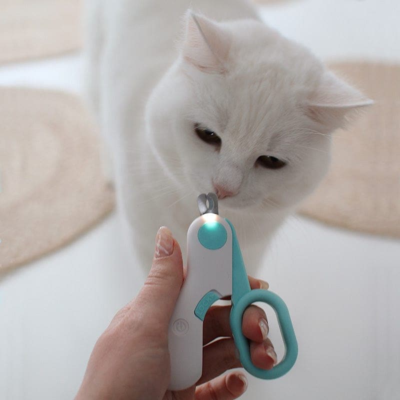 Leos paw Cat Nail Clipper with LED Light