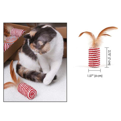 Leos paw Handmade Interactive Cat Toy Set