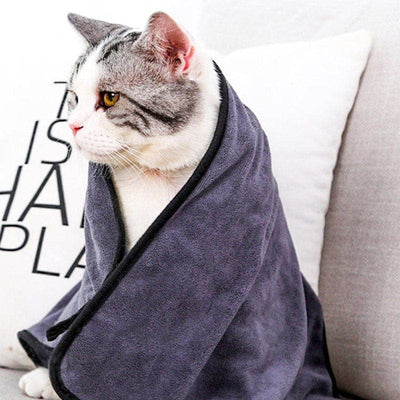 Leos paw Microfiber Cat Grooming Towel