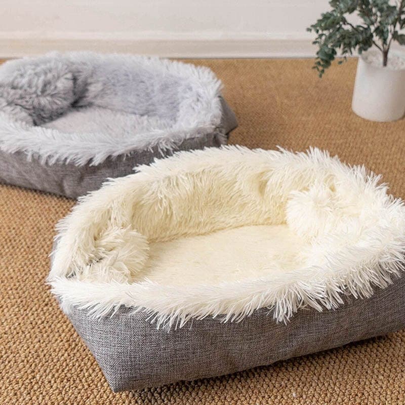 Leos paw Multifunctional Fluffy Cat Bed