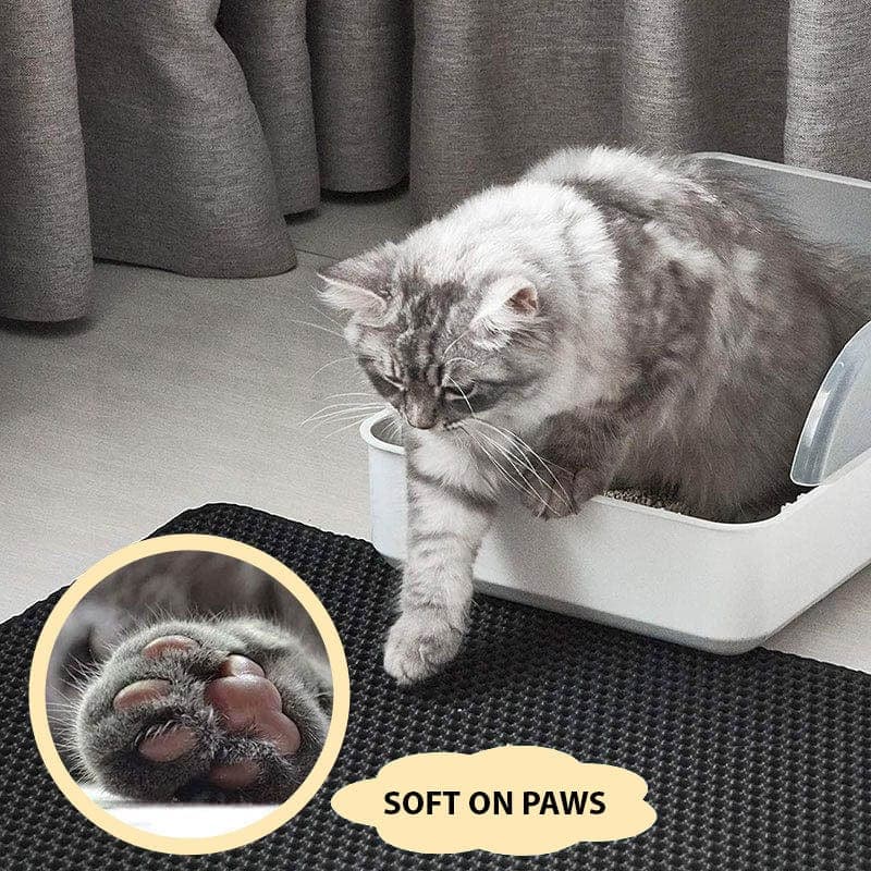 DIRT-PROOF CAT LITTER TRAPPER MAT – Paws in Oasis